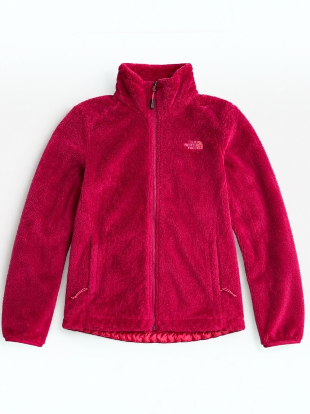 The North Face Osito Fleece Jacket Hot Pink Full Zip M